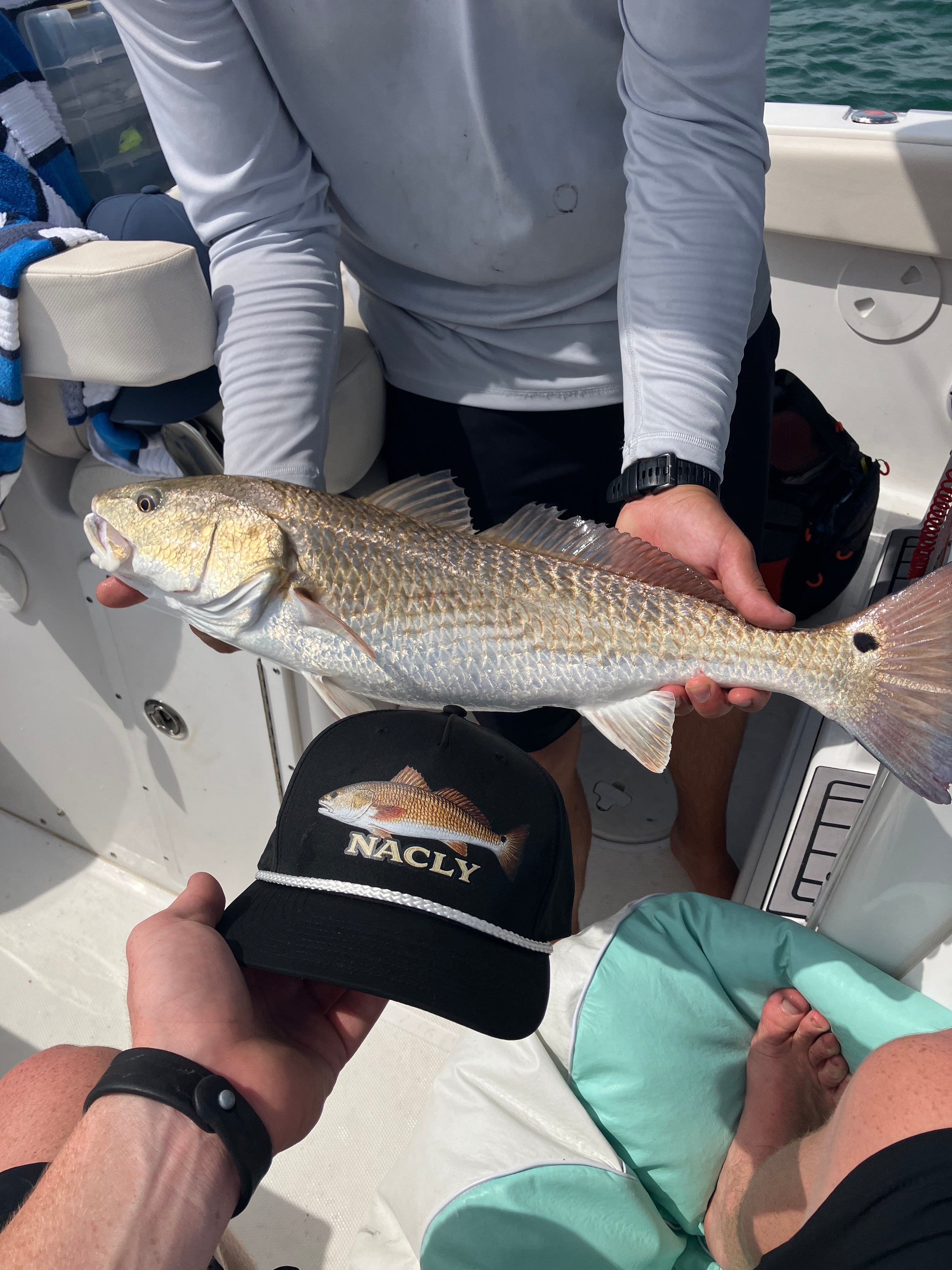 NACLY Redfish Classic Rope Cap